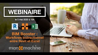 Webinaire BIM Booster  Workflows bidirectionnel entre Excel et Revit [upl. by Unhsiv749]