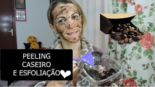 PEELING CASEIRO E ESFOLIAÇÃO PELE PERFEITA E CLARINHA [upl. by Yensehc988]