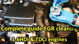 The complete guide to EGR cleaning 16HDi and 16TDCi engines [upl. by Tillford]