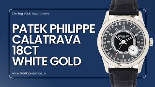 Patek Philippe Calatrava 18ct White Gold Ref6006G001 [upl. by Lalad]