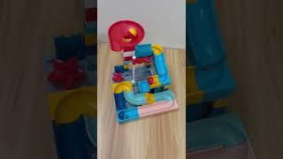 Satisfying Build and Sound 066 🔵🟡🔴 Marble Run Race ASMR Blocks marblerun marblerace [upl. by Yrtnahc881]