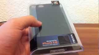 iPhone 4 4S Nevox Hardcase Cover ultra slim Review HD [upl. by Yesnyl]