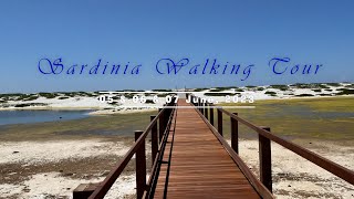 Sardinia Walking Tour Mari Ermi Oristano Sardegna 4k [upl. by Redlac]