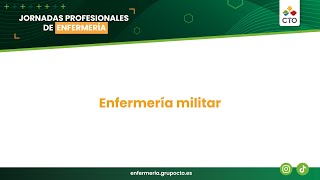 Jornadas Profesionales del EIR 2024 Enfermería Militar [upl. by Nyllewell265]