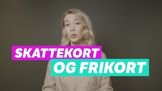 Skattekort og frikort  hva er greia [upl. by Nahtad74]