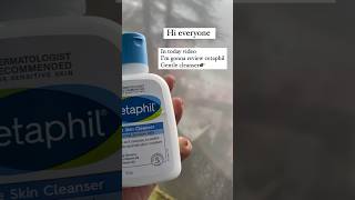 Cetaphil cleanser review🌸🎀 skincare storts dosubscribeformore beautytips [upl. by Lala]