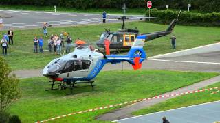 Polizei RheinlandPfalz  Start EC 135 DHRPA Sperber 1 12092015 [upl. by Pettifer]