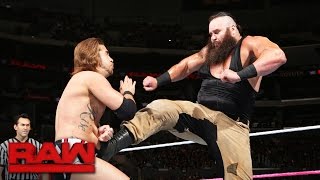 Braun Strowman vs Chase Silver Raw Oct 3 2016 [upl. by Aninahs]