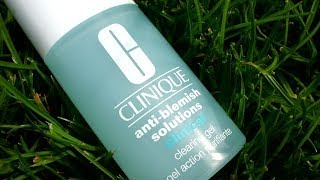 Clinique Anti Blemish Solutions Clinical Clearing Gel Review [upl. by Wallack]