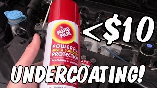 DIY Undercoating For Under 10 [upl. by Ardnac743]