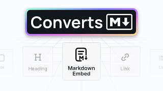 Convert and style Markdown Airtable Baserow any MD [upl. by Ahsienauq475]