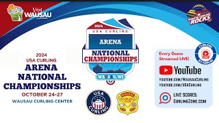 Abbey Carlson vs Jennifer Asis  Draw 6  USA Curling Arena National Championships D [upl. by Howzell691]