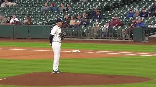 Matt Canterino 312019 at the Shriners College Classic vs Texas State Univ Houston TX [upl. by Odysseus]