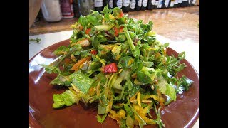 Wild Edibles Making Chickweed Salad [upl. by Atikahs627]