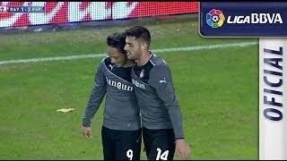 Gol de Sergio García 13 en el Rayo Vallecano  RCD Espanyol  HD [upl. by Nikral]