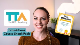 The TEFL Academy TTA TEFL Course Review  Pros amp Cons amp What to Expect [upl. by Yenruogis]