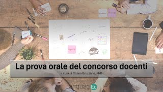 Webinar sulla prova orale italianoinglese [upl. by Liscomb]