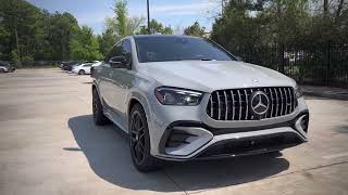 Review Mercedes 2024 GLE 53 AMG Coupe in Alpine Grey exterior mercedes glecoupe gle53amg [upl. by Atinoj]