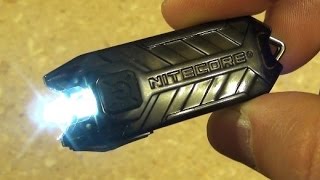 Nitecore Rechargeable Keychain Light TSeries Tube [upl. by Ahsercel]