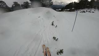 Ski de randonnée  Descente du poste de secours de Chamrousse  02032024 [upl. by Alym]