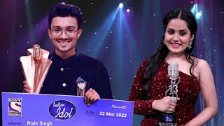 OMG The Winner is Rishi Singh and Bidipta Chakraborty Greatest Finale  Indian Idol Season 13 [upl. by Willner367]