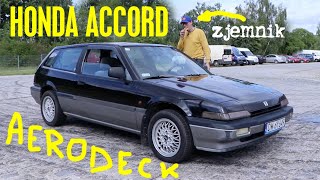 Złomnik Honda Accord Aerodeck ma niesamowity środek [upl. by Wilkison]