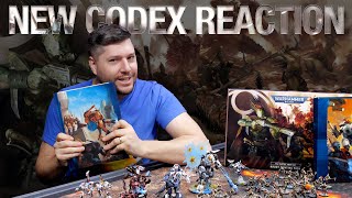 The New Tau Codex Nicks reaction to new Kroot Crisis suits and more [upl. by Einamrej]