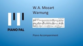 Warnung Mozart Accompaniment [upl. by Kev478]