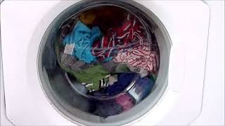 HOW TO USE A HOTPOINT WF321 WASHING MACHINE ON MIXED CLOTHES [upl. by Nylssej]