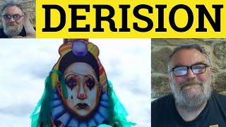 🔵 Deride Meaning  Derision Defined  Derisive Examples  Define Derisively Deride Derision Derisive [upl. by Terriss864]