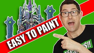 Necron Silent King Painting Guide  Easy Peasy Ctan Squeezy [upl. by Sibby469]