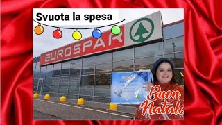 svuota la spesa eurospar 🛒 🎁🥂🍾🎅🎄svuotaspesa eurospar [upl. by Enitram]