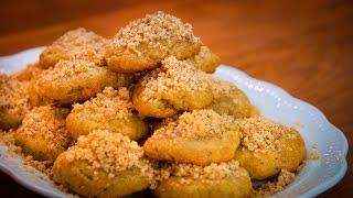 How to make Melomakarona recipe Greek Christmas Honey Cookies [upl. by Ahsieka419]