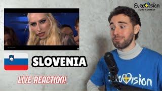 Raiven quotVERONIKAquot 🇸🇮 SLOVENIA  SPANISH REACTS to LIVE PERFORMANCE  EUROVISION 2024 Reaction [upl. by Ronica]