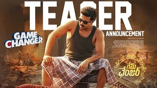 Game Changer Teaser Announcement  Ram Charan  Kiara Advani  Shankar  Dil Raju [upl. by Delaney]