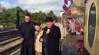 War in the valley at the Churnet railway 092017 [upl. by Byron]