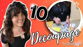 Creative Decoupage Techniques to Try on Your Next Project  Decoupage Methods  Craft Ideas [upl. by Ragnar492]