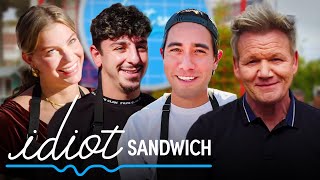 Zach King FaZe Rug amp Sydney Morgan Attempt to Make Sandwiches for Gordon Ramsay  Idiot Sandwich [upl. by Landau566]