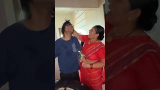 Hair Colour Prank shorts ytshorts souravjoshivlogs haircolor prank viralvlogs mummy [upl. by Eiramrefinnej]