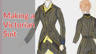 Finishing My Victorian Walking Suit [upl. by Dinnie696]