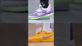 DeAaron Fox UA Fox 1 PE  Devin Booker Nike Book 1 kings suns [upl. by Kinny]