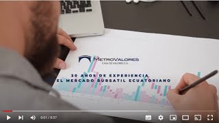 Video Institucional Metrovalores Casa de Valores 2024 [upl. by Adamis]