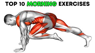 10 Best Stretching Exercises – My 6 AM Morning Routine [upl. by Atrebla548]