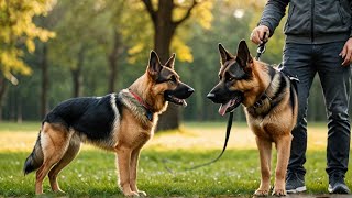 How to stop Dog Anxiety Aggression Pulling on the leash German Shepherd Training Full tutorial [upl. by Oicram836]