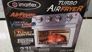 Imarflex Turbo Air Fryer CVO230FT [upl. by Fara]