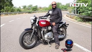 2018 Triumph Bonneville Speedmaster Review [upl. by Weyermann94]