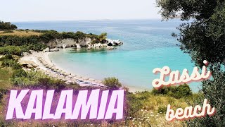 Kalamia beach  Kefalonia 2021 [upl. by Mayfield]