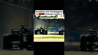 Hamilton And Verstappen Crash 🫣🫣🫣 [upl. by Kele]