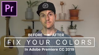 EASY Sony Color Science Fix Lumetri Color Premiere Pro CC 2019 [upl. by Julio754]