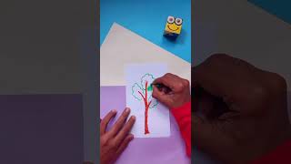 How to Draw a Tree Easy Steps for Beginners [upl. by Eiroc]